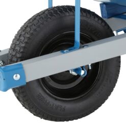 Jackson 6 cu. ft. Heavy Gauge Seamless Steel Wheelbarrow with Steel Handles