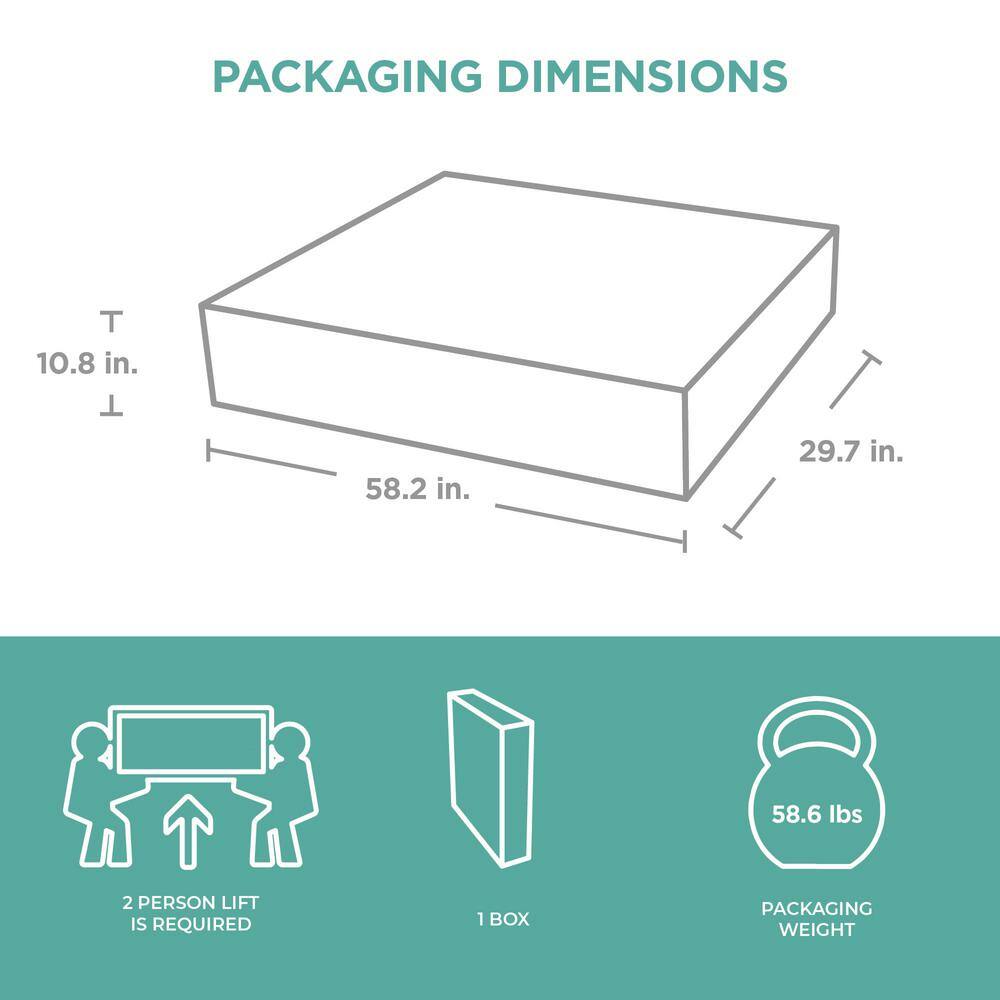 Suncast Java 134 Gal. Plastic Wicker Deck Box