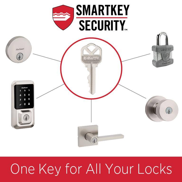Kwikset HALO Matte Black Touchscreen Wifi Electronic Single-Cylinder Smart Lock Deadbolt W/Halifax Square Handle Combo Pack
