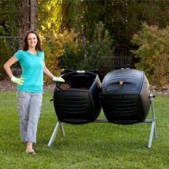 Lifetime 100 Gal. Dual Bin Compost Tumbler
