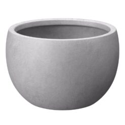 Morrava 20 in. Large Sage Gray Concrete Round Planter / Pot with Drainage Holes