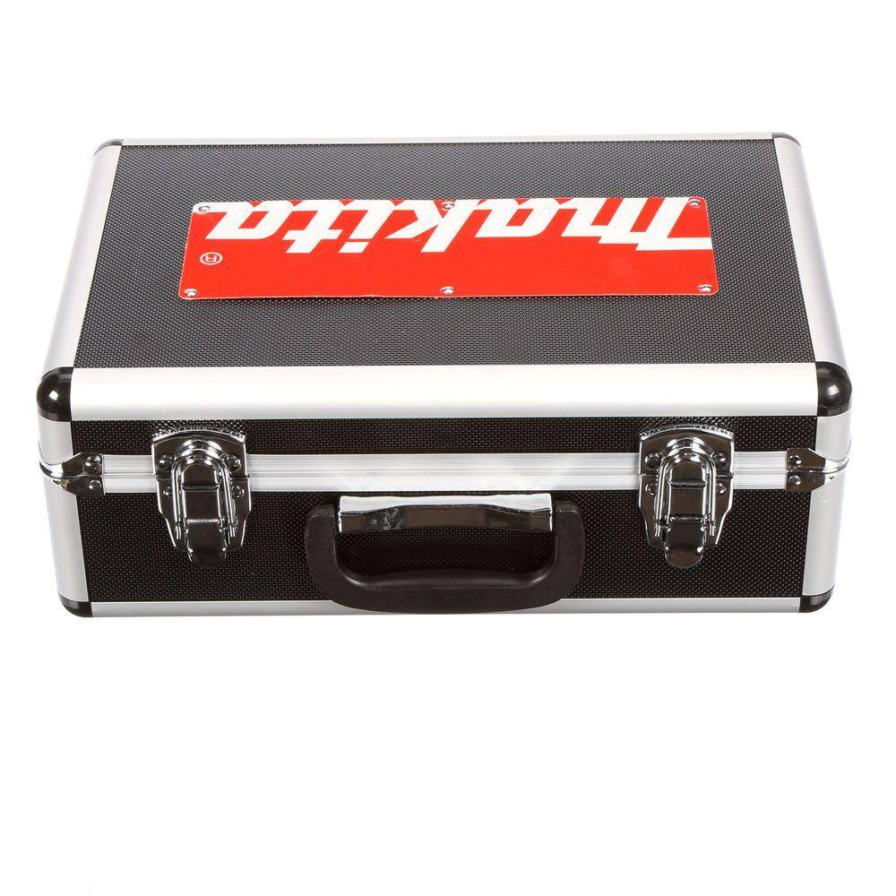 Makita 7.5 Amp Corded 4-1/2 in. Paddle Switch Grinder with Aluminum Case, Diamond Blade and Grinding Wheels