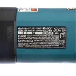 Makita 13 Amp 4-1/2 in. Corded SJS High-Power Angle Grinder