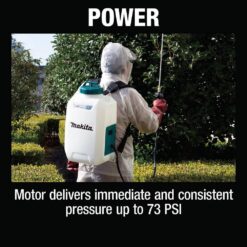Makita 18V LXT Lithium-Ion Cordless 4 Gal. Backpack Sprayer Kit (4.0Ah)