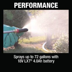 Makita 18V LXT Lithium-Ion Cordless 1.3 Gallon Sprayer Kit (4. 0Ah)
