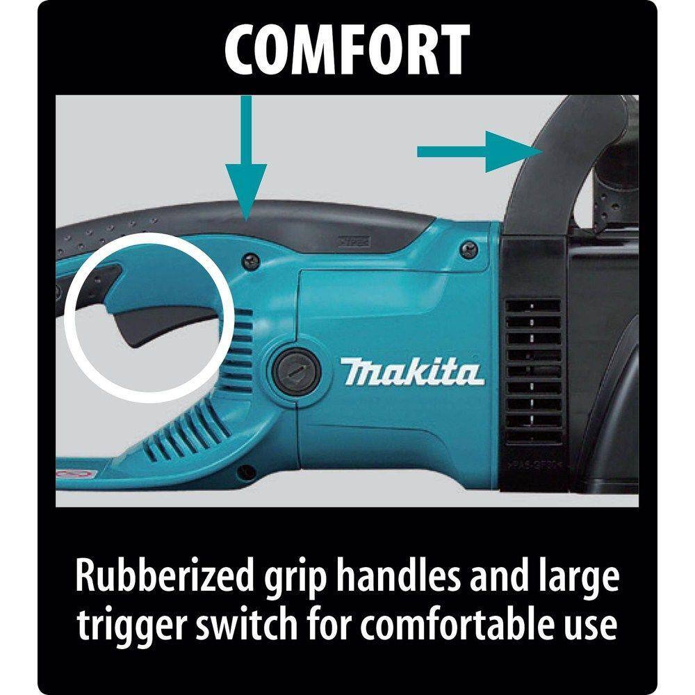 Makita 14 in. 14.5 Amp Corded Electric Rear Handle Chainsaw