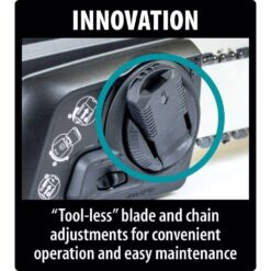 Makita 16 in. 14.5 Amp Corded Electric Rear Handle Chainsaw