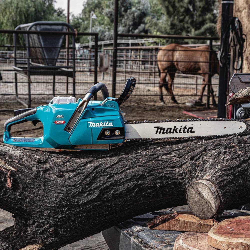 Makita XGT 18 in. 40V max Brushless Electric Battery Chainsaw (Tool Only)