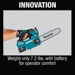 Makita LXT 10 in. 18V Lithium-Ion Brushless Electric Battery Chainsaw Kit (4.0Ah)