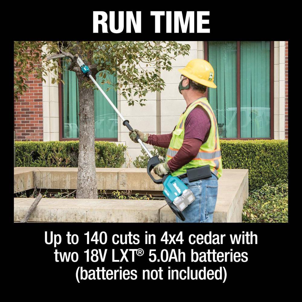Makita LXT 18V X2 (36V) Lithium-Ion Brushless Cordless 10 in. Pole Saw, 8 ft. L (Tool Only)