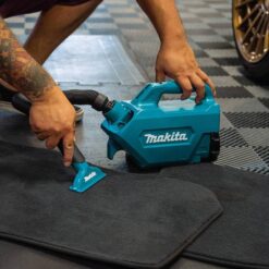 Makita XLC07SY1 18V LXT Lithium-Ion Compact Handheld Canister Vacuum Kit, 1.5Ah