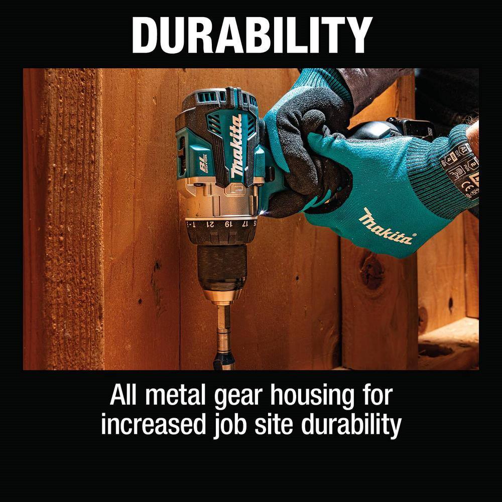 Makita XPH16Z 18-Volt LXT Lithium-Ion Compact Brushless Cordless 1/2 in. Driver-Drill (Tool Only)