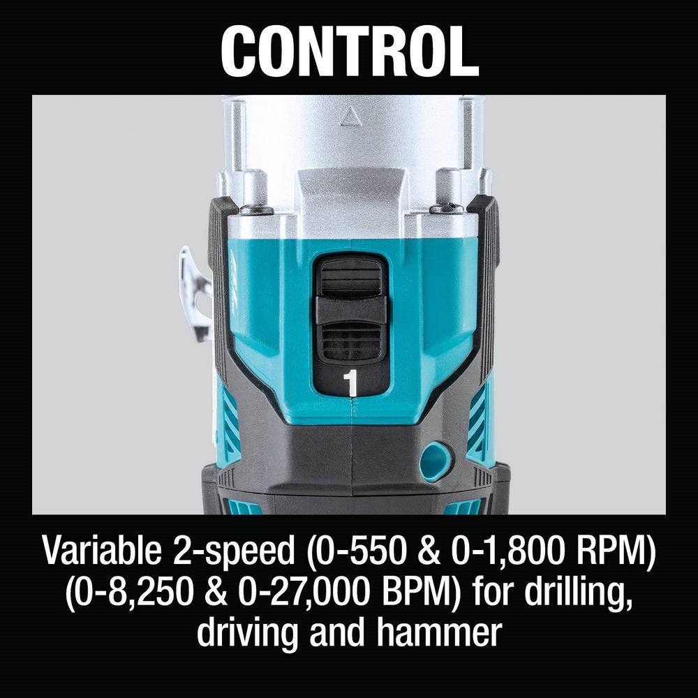 Makita XPH16Z 18-Volt LXT Lithium-Ion Compact Brushless Cordless 1/2 in. Driver-Drill (Tool Only)