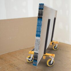 MetalTech Buildman Material Handling Versatile Cart with 3000 lb. Load Capacity with Removable Post