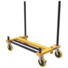 MetalTech Buildman Material Handling Versatile Cart with 3000 lb. Load Capacity with Removable Post