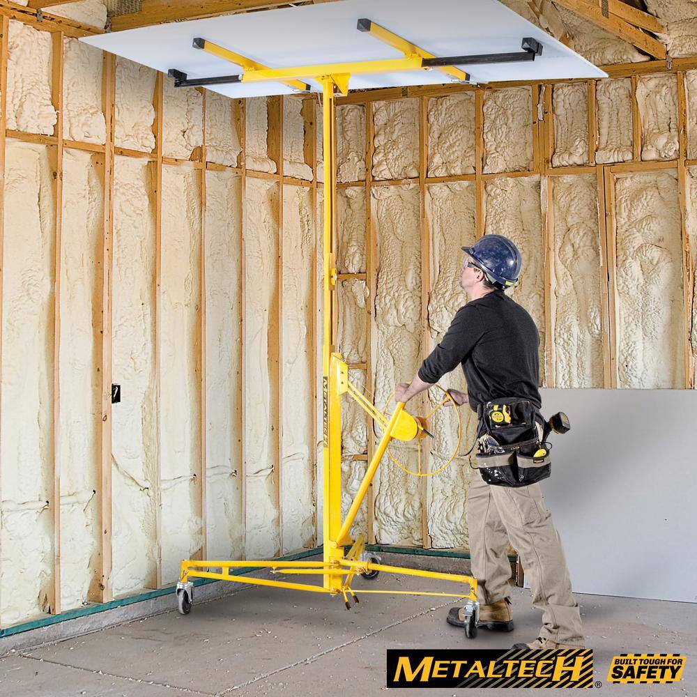 MetalTech 48.4 in. x 57 in. x 58 in. Jobsite Series Drywall Panel Hoist Tool, Panel Sheet Carrier for Wall or Ceiling Installation