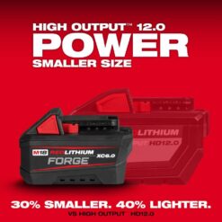 Milwaukee M18 Fuel 18V Lithium-Ion Brushless Cordless 4-1/2 in. /5 in. Grinder with Paddle Switch Kit with FORGE 6.0Ah Battery
