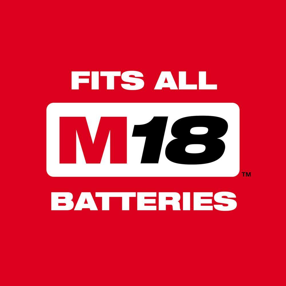 Milwaukee M18 FUEL 18V Lithium-Ion Brushless Cordless 5 in. Flathead Braking Grinder with Paddle Switch No-Lock (Tool-Only)