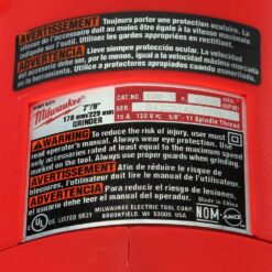 Milwaukee 15 Amp 7/9 in. Large Angle Grinder with Trigger Lock-On Switch