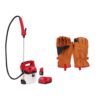 Milwaukee M12 12-Volt 1 Gal. Lithium-Ion Cordless Handheld Sprayer Kit with 2.0 Ah Battery, Charger, Large Leather Gloves
