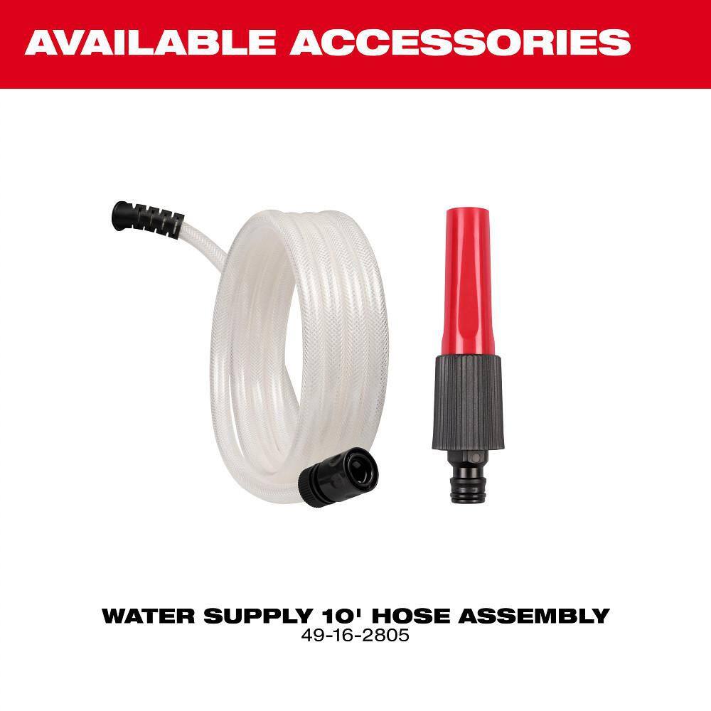 Milwaukee M18 18V 4 Gal. Cordless Battery Powered Water Supply Sprayer Kit w/ Switch Tank Interchangeable Capability