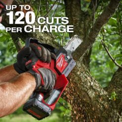 Milwaukee M12 FUEL 6 in. 12V Lithium-Ion Brushless Electric Cordless Battery Pruning Saw HATCHET with 2.5 Ah High Output Battery
