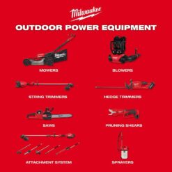 Milwaukee M12 FUEL 6 in. 12V Lithium-Ion Brushless Electric Cordless Pole Saw Pruning Saw HATCHET with M12 6.0 Ah Battery