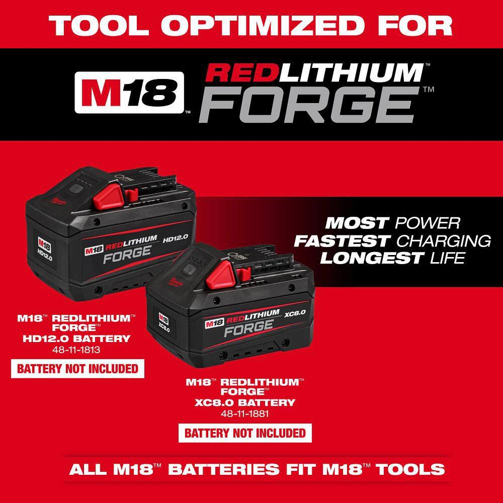 Milwaukee M18 FUEL 18V 16 in. Brushless Cordless Battery Powered Chainsaw with M18 FUEL Blower (2-Tool)