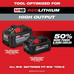 Milwaukee M18 FUEL 16 in. 18V Brushless Electric Battery Chainsaw (Tool-Only) with Extra 16 in. Chain & Clear Safety Glasses