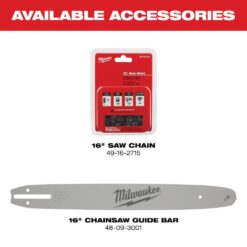 Milwaukee M18 FUEL 16 in. 18-Volt Lithium-Ion Brushless Cordless Chainsaw (Tool-Only) with Chainsaw Case