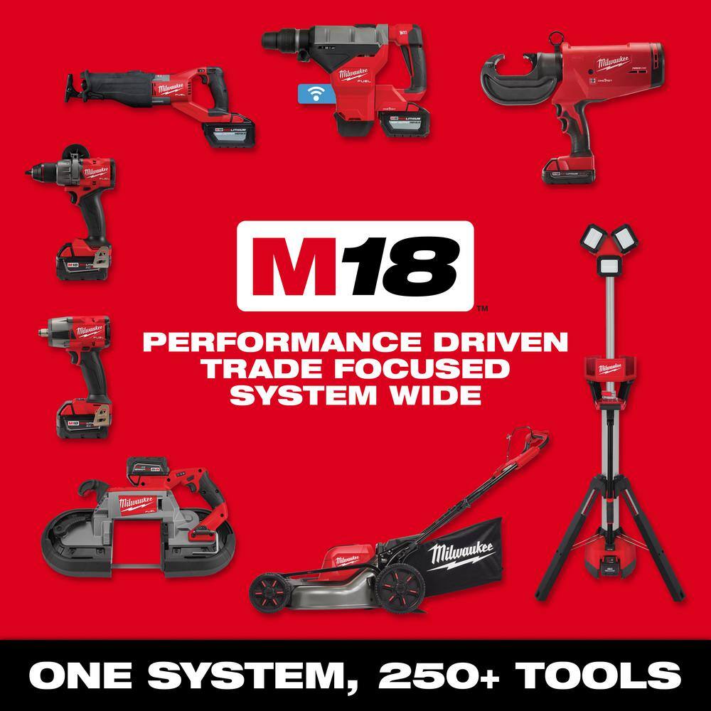 Milwaukee M18 FUEL 8 in. 18V Lithium-Ion Brushless HATCHET Pruning Saw Kit with (2) 6.0 Ah High Output Battery and Charger