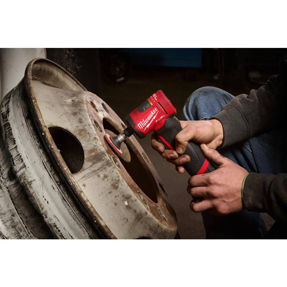 Milwaukee M12 FUEL 12V Lithium-Ion Brushless Cordless 1/4 in. Right Angle Die Grinder (Tool-Only)