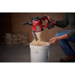 Milwaukee M18 18-Volt Lithium-Ion Cordless Compact Vacuum W/ 3.0Ah Battery and Charger