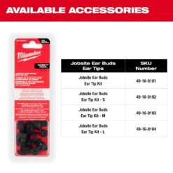Milwaukee REDLITHIUM USB Bluetooth Jobsite Ear Buds