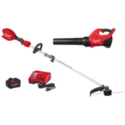 Milwaukee M18 FUEL 18-Volt 16 in. Brushless Cordless Electric QUIK-LOK String Trimmer/Blower Combo Kit w/8.0 Battery (2-Tool)