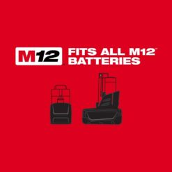 Milwaukee M12 FUEL 12V Lithium-Ion Brushless Cordless 4-in-1 Installation 3/8 in. Drill Driver Kit W/M12 Rocket Stand Light