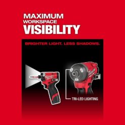 Milwaukee M12 FUEL 12-Volt Lithium-Ion Brushless Cordless 1/2 in. Drill Driver Kit with M12 LED Flood Light