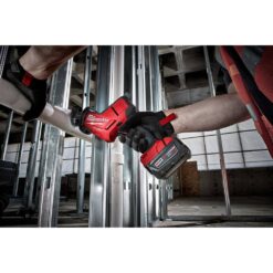 Milwaukee M18 FUEL 18V Lithium-Ion Brushless Cordless HACKZALL Reciprocating Saw w/Two 6.0 Ah Battery and Charger