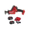 Milwaukee M18 FUEL 18V Lithium-Ion Brushless Cordless HACKZALL Reciprocating Saw w/Two 6.0 Ah Battery and Charger