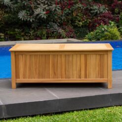 Cambridge Casual Cambridge Casual Heaton 48 Gal. Teak Wood Outdoor Storage Deck Box