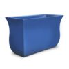 Mayne Valencia 36 in. x 16 in. x 22 in. Neptune Blue Long Polyethylene Planter