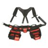 Milwaukee General Contractor Work Waist Tool Belt with Suspension Rig