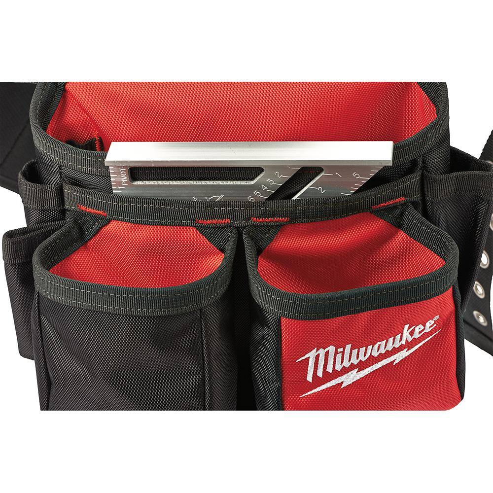 Milwaukee General Contractor Work Waist Tool Belt with Suspension Rig