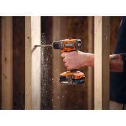 RIDGID 18V SubCompact Brushless 1/2 in. Drill/Driver Kit w/ (2) 2.0 Ah Batteries, Charger, Bag & 2.0 Ah MAX Output Battery