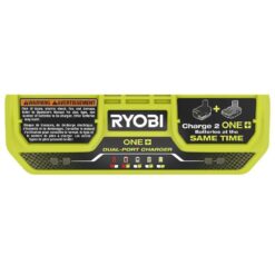 RYOBI ONE+ HP 18V (2) 4.0 Ah HIGH PERFORMANCE Batteries, 2.0 Ah HIGH PERFORMANCE Battery, and Dual-Port Charger Starter Kit