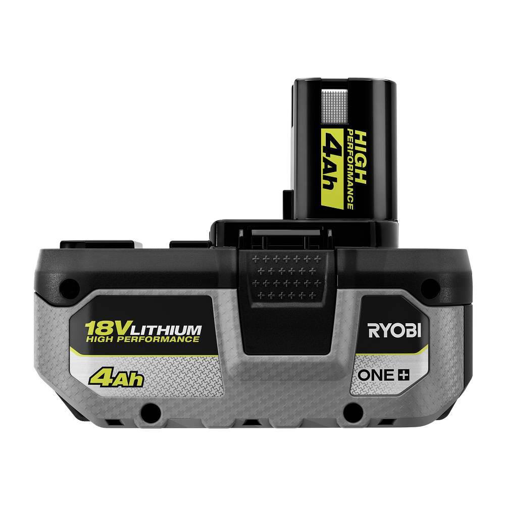 RYOBI ONE+ 18V Lithium-Ion HIGH PERFORMANCE Starter Kit with 2.0 Ah Battery, (2) 4.0 Ah Batteries, and Charger