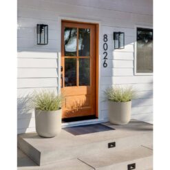 Veradek Kona 20 in. Sand Plastic Round Planter (2-Pack)