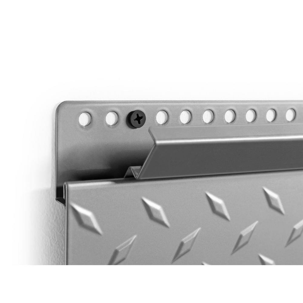 NewAge Products Pro 3.0 and Perf Plus 2.0 56 in. DP Slatwall Backsplash