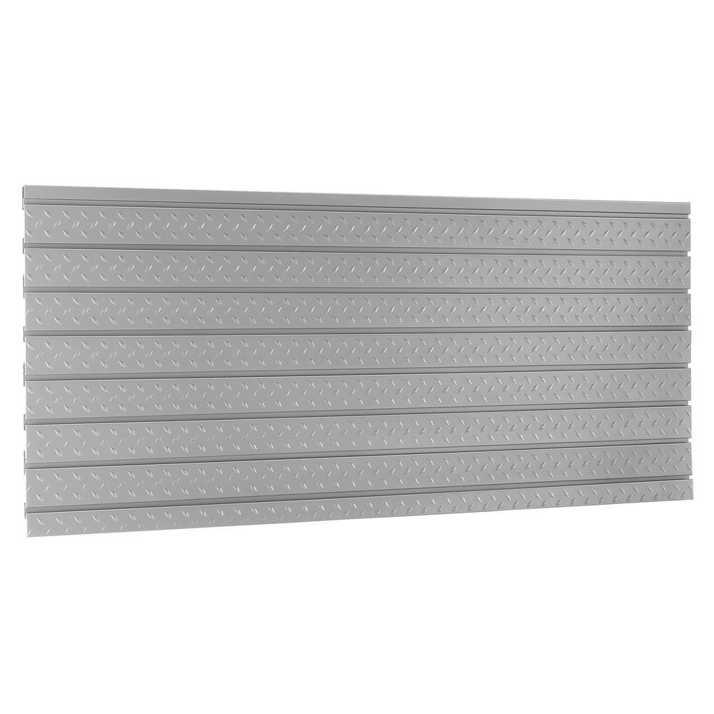 NewAge Products Pro 3.0 and Perf Plus 2.0 56 in. DP Slatwall Backsplash