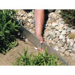 ProFlex 48 ft. x 0.18 in. x 4 in. Mill (Silver) Aluminum Edging Kit